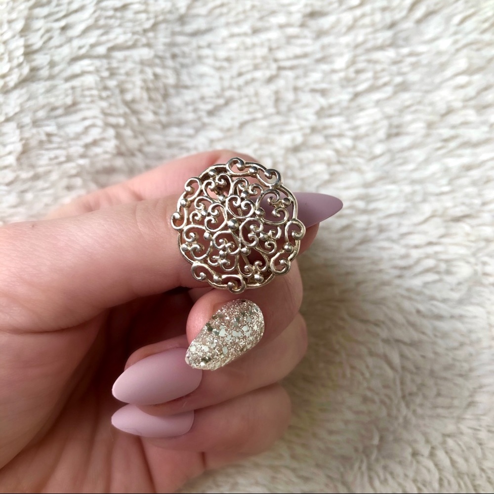 🌙 Sterling Silver Statement Ring 🌙